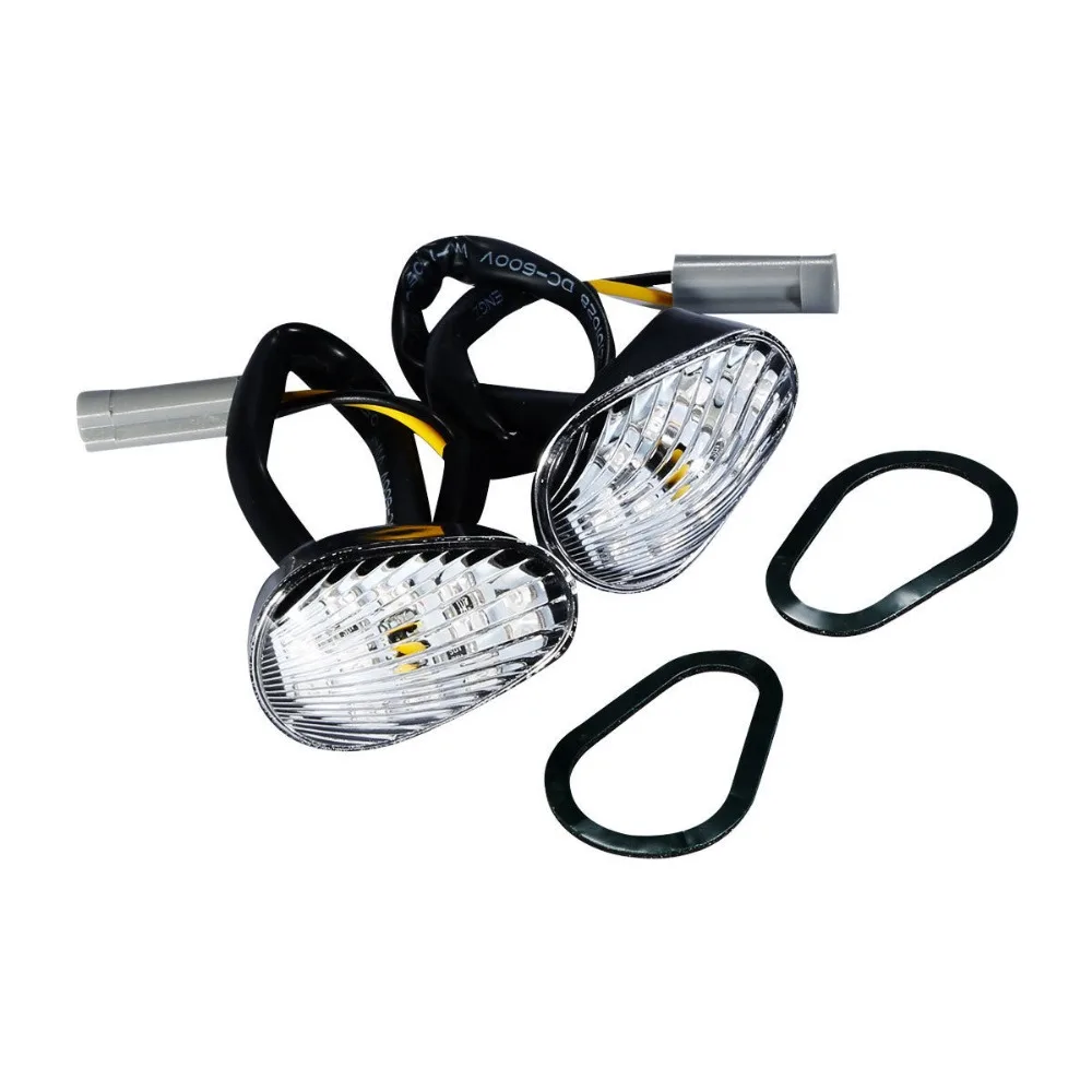 Мотоцикл Clear/Smoke LED указатель поворота для Yamaha FZ09 MT09 2014 2016 FZ07 MT07 2015 2017 аксессуары| |