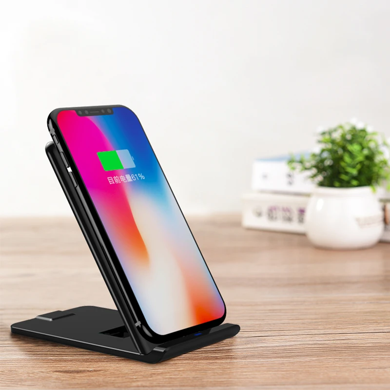 Беспроводное зарядное устройство Qi с тремя катушками для iPhone X Xs MAX XR 8 plus |