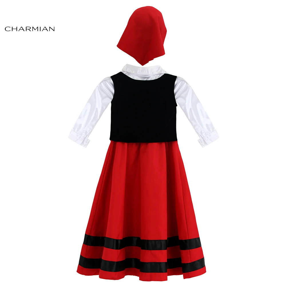 Charmian/немецкие костюмы горничной Октоберфест для девочек Детские вечерние