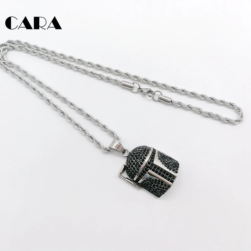 Ожерелье для шлема гольфа из нержавеющей стали 316L|charm necklace|necklace mennecklace men fashion |