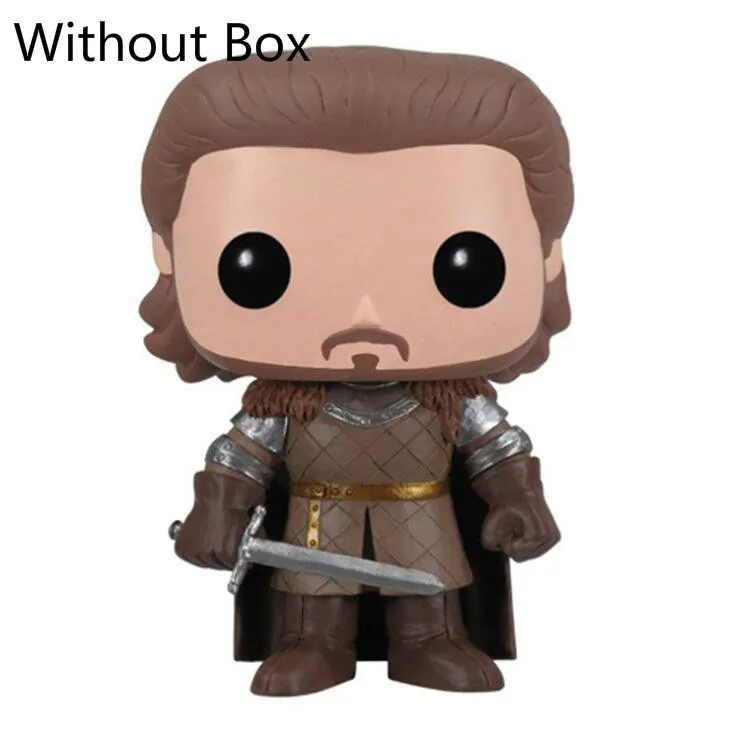 No Box Funko POP Song Of Ice And Fire Игра престолов Ария Старк Коллекционная модель игрушки ПВХ экшн детские игрушки-персонажи - Цвет: No Box
