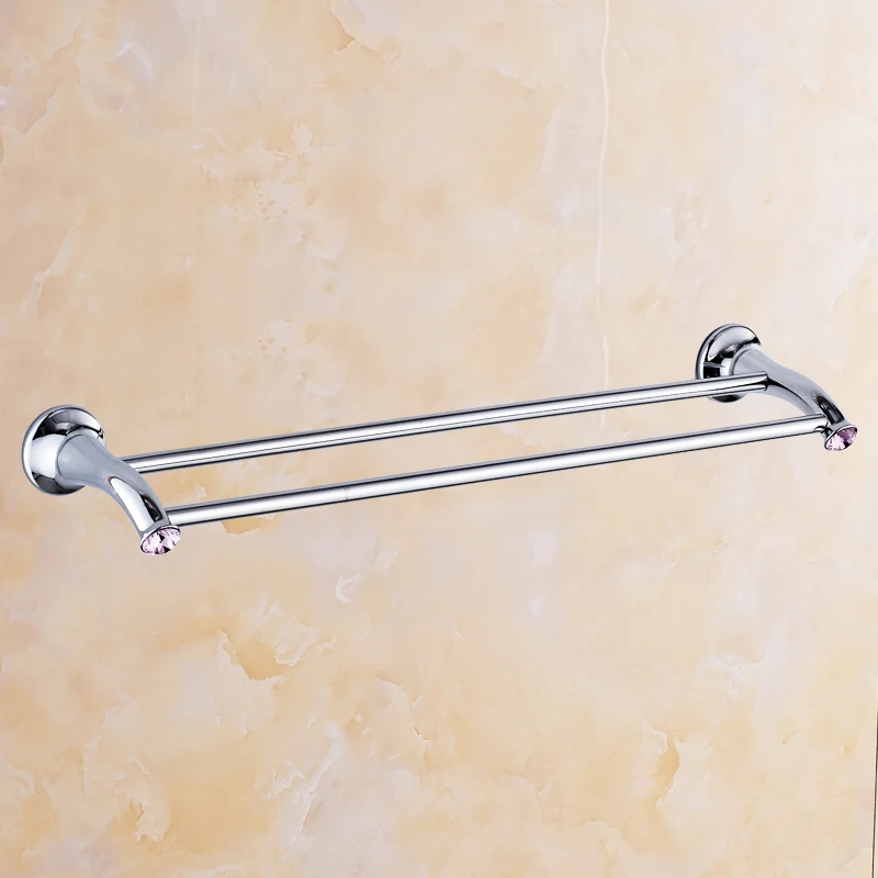 Набор аксессуаров для ванной комнаты Европейский хромированный полированный