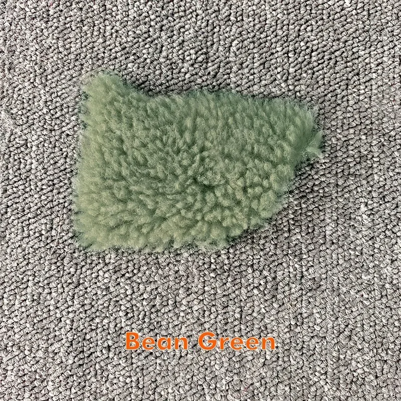 Bean Green bfur Длинная шерстяная куртка с поясом, пальто с натуральным мехом, женские пальто с отложным воротником, женская зимняя одежда из натуральной овчины - Цвет: Bean Green