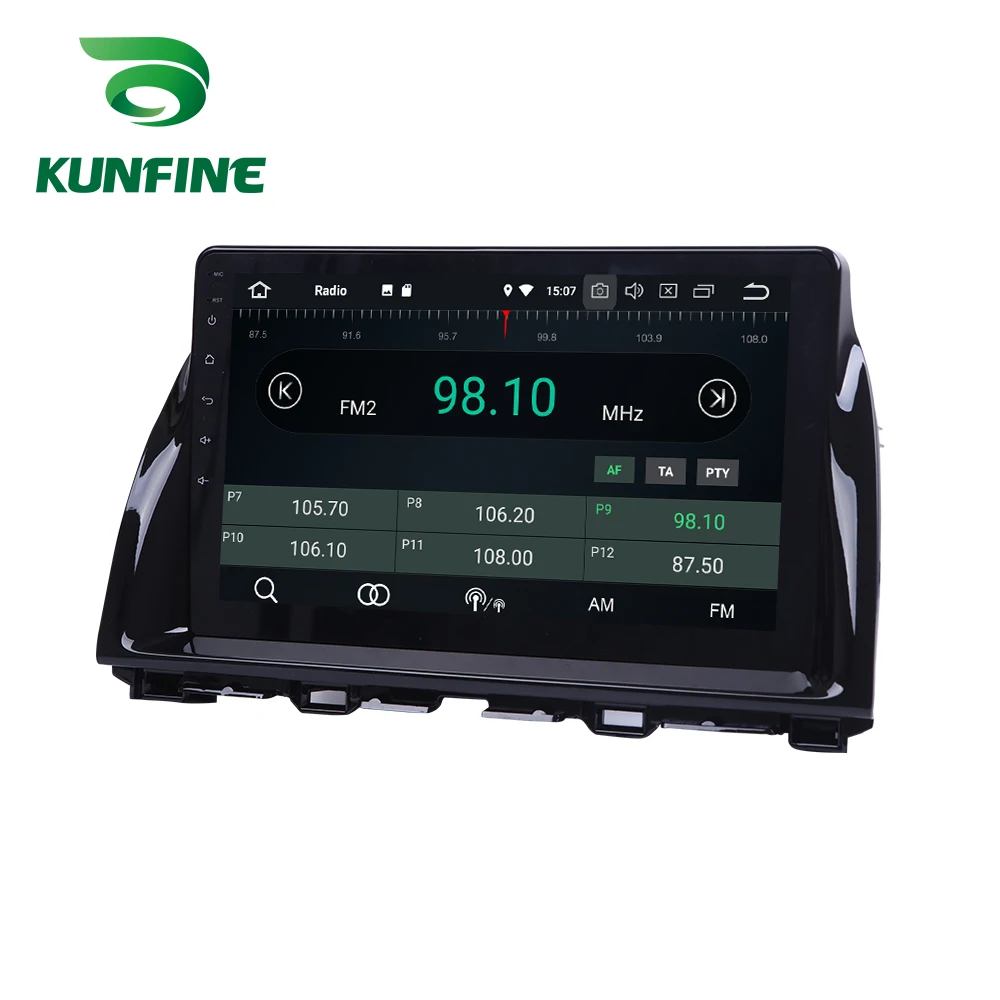 Android 9 0 Ram 4G Rom 64G PX6 Cortex A72 автомобильный DVD GPS мультимедийный плеер стерео для Mazda CX5