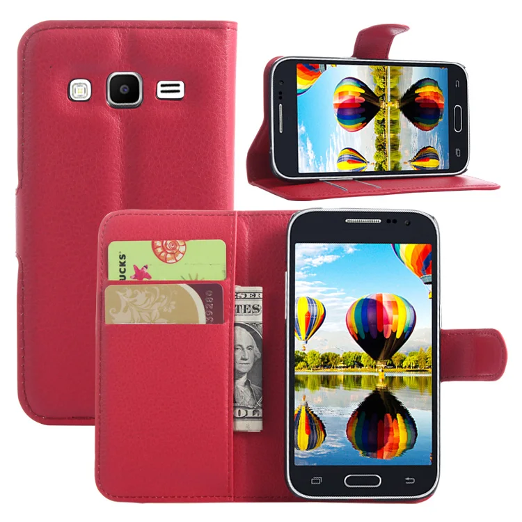Чехол из искусственной кожи для Samsung Galaxy Core Prime/G3608 защитный чехол с откидной