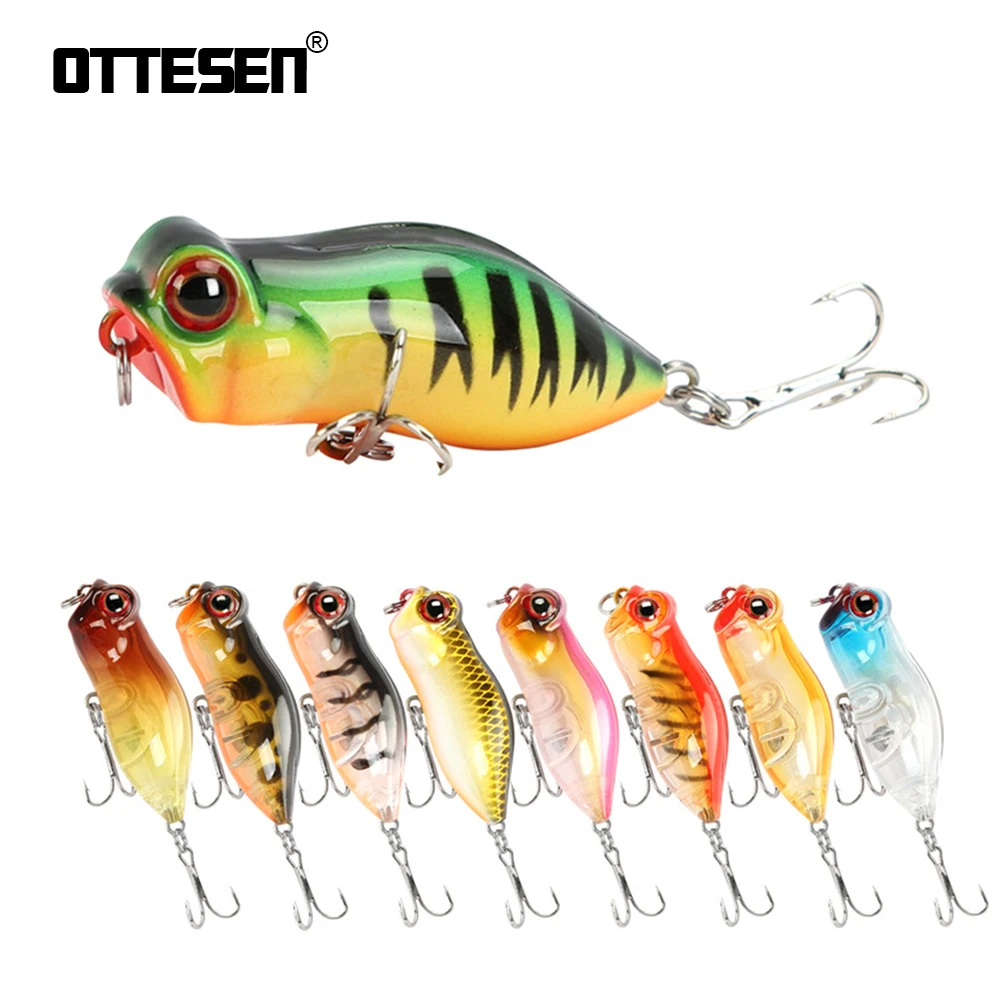 OTTESEN 2019 новая приманка поппер для рыбалки насекомых 3 2 г/4 см плавающая твердая