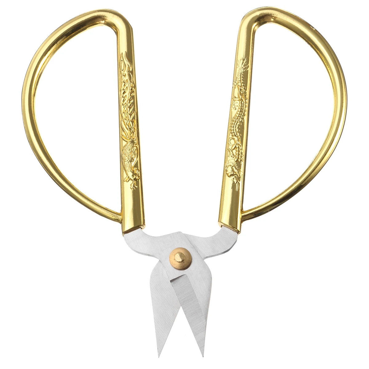 Золотые швейные ножницы Mrosaa винтажные портные Дракон и Феникс для вышивки