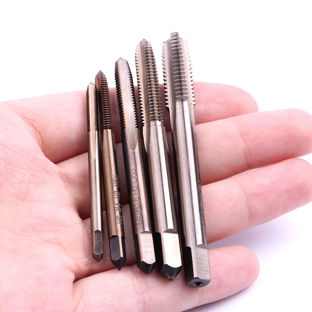 

M6 M8 Professional Screw Thread Metric Plug Tap High Hardness HSS