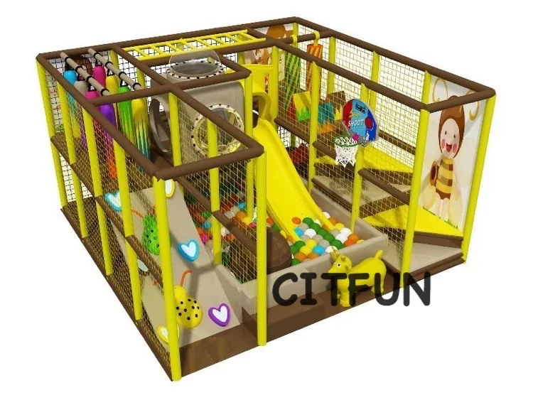 Настоящий проект Популярная Детская домашняя мягкая игровая площадка CIT 131019|soft