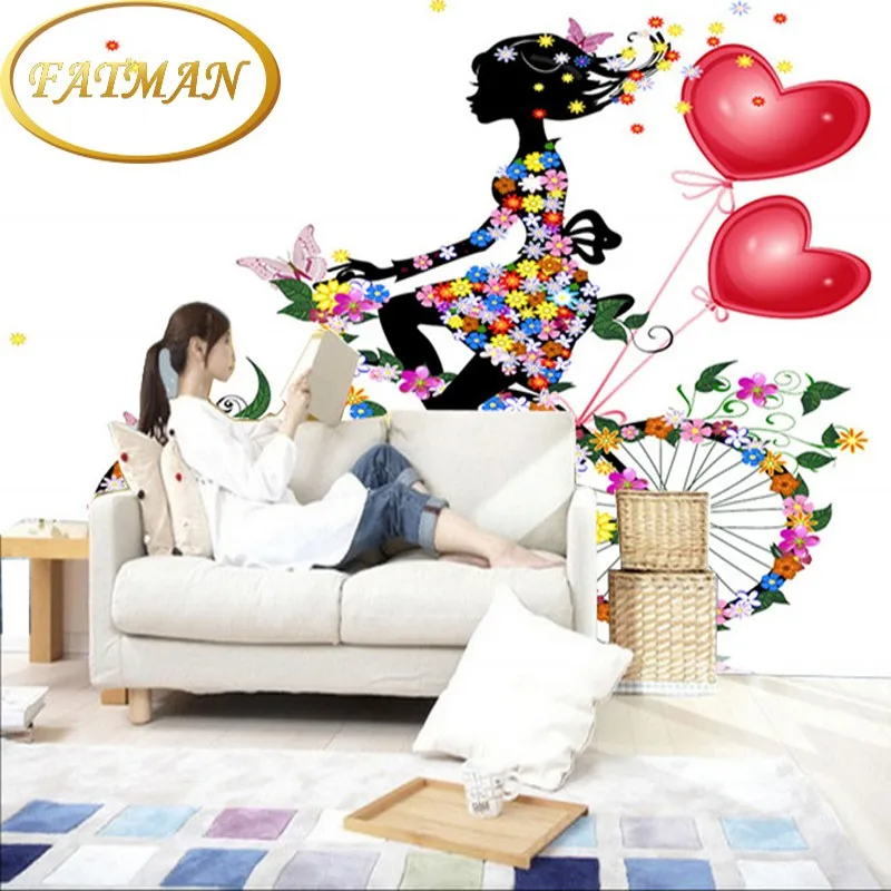 

Dropshipping Fatman Wallpaper 3d Modern Mural Wallpapers Home Decor Wallpaper For Kids Room Livingroom Bedroom Papel De Pared