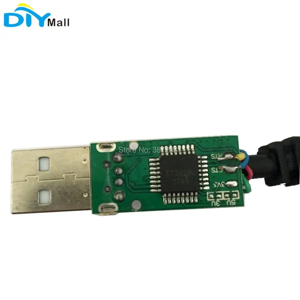 

6Pin FT232 Module Brush Line USB to TTL Serial Cable Adapter FTDI FT232BL Chipset RS232 Download Cable for Arduino ESP8266