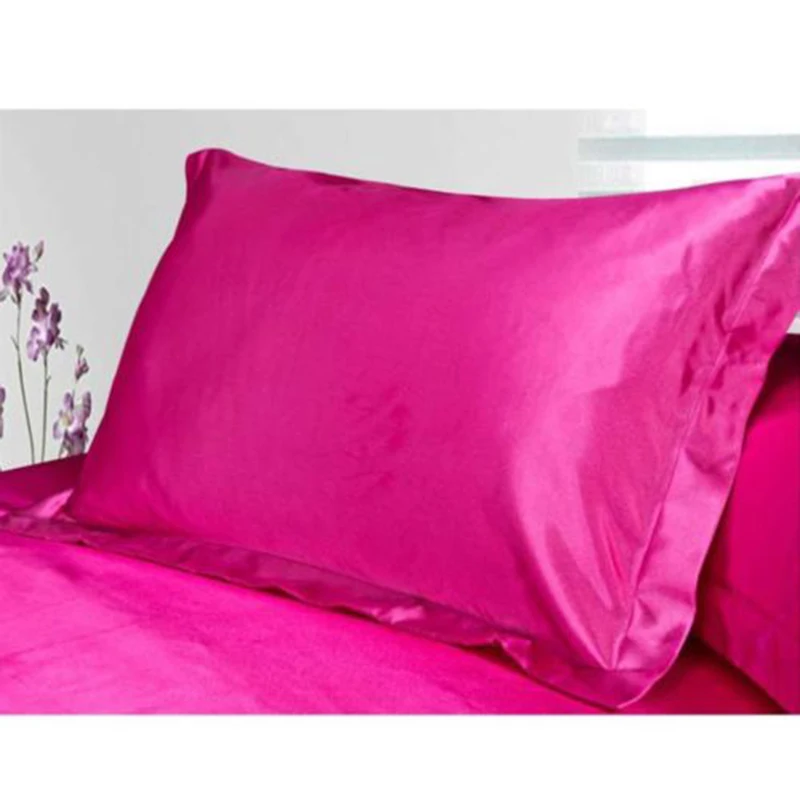 1 шт. хлопковый наволочка черный белый цвет однотонная атласная ИМИТИРОВАННАЯ