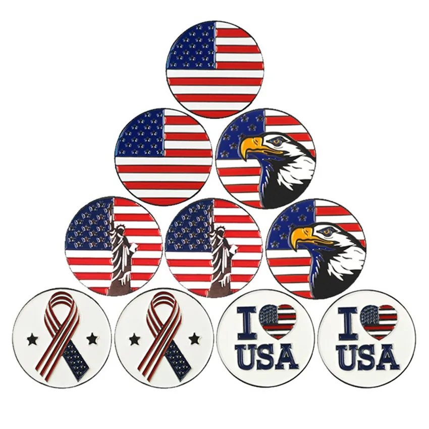 Магнитные маркеры для гольфа спортивная шапка из сплава шапки ремень