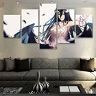 Домашний Декоративный холст HD печатает 5 шт. Overlord анимационная живопись Модульная картина стены искусства плакат для Спальня Framedwork