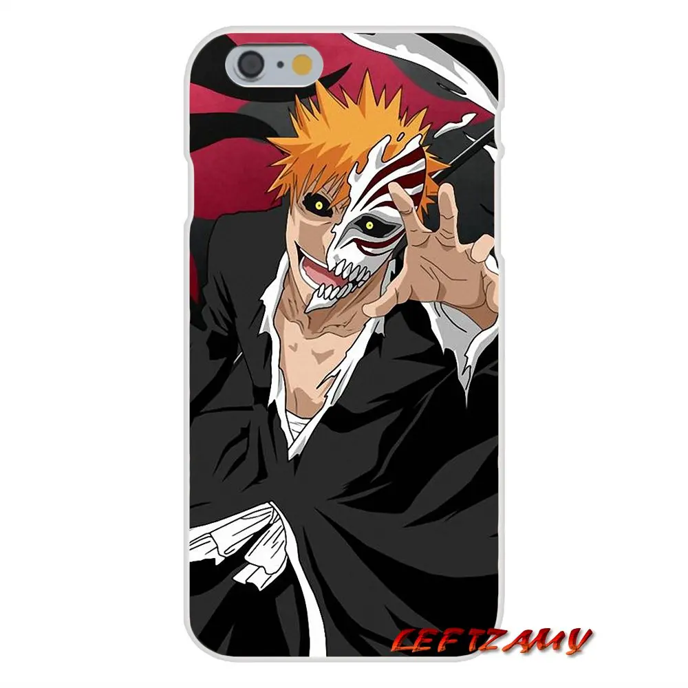 For iPhone X XR XS MAX 4 4S 5 5S 5C SE 6 6S 7 8 Plus Accessories Phone Cases Covers Anime Manga Beyb bleach death design | Мобильные