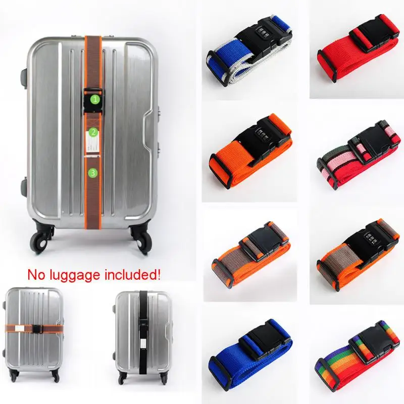 2018 чемодан ремень регулируется толстые PP Чемодан ремни путешествия рюкзак сумка