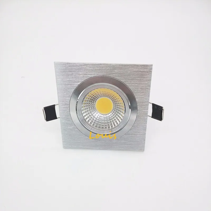 Площадь Dimmable 9 Вт 12 ВЕЛ украшения Встраиваемые Потолочные Лампы AC90 260V включите