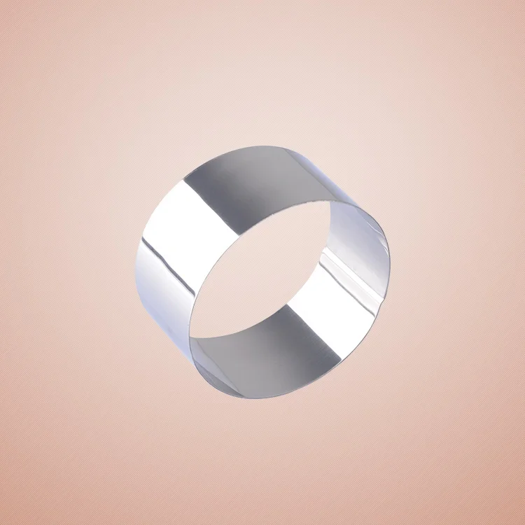 BAKEST круглые кольца для мусса наборы кондитерских изделий из нержавеющей стали