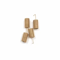 10pcs 433mhz internal spring antenna 2 15dbi built in copper aerial with hook 11mm soldering