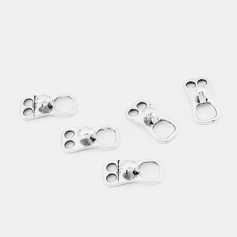 Застежка крючок с двумя отверстиями для браслета 5 мм 10 комплектов|bracelet sparkle|bracelet