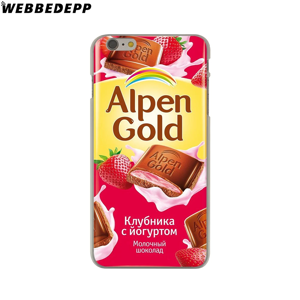 WEBBEDEPP Аленка бар с изображением шоколада wonka жесткий чехол для телефона для iPhone 4 4S 5C 5 5S SE 6 6S 7 8 Plus X XR XS 11 Pro Max задняя крышка
