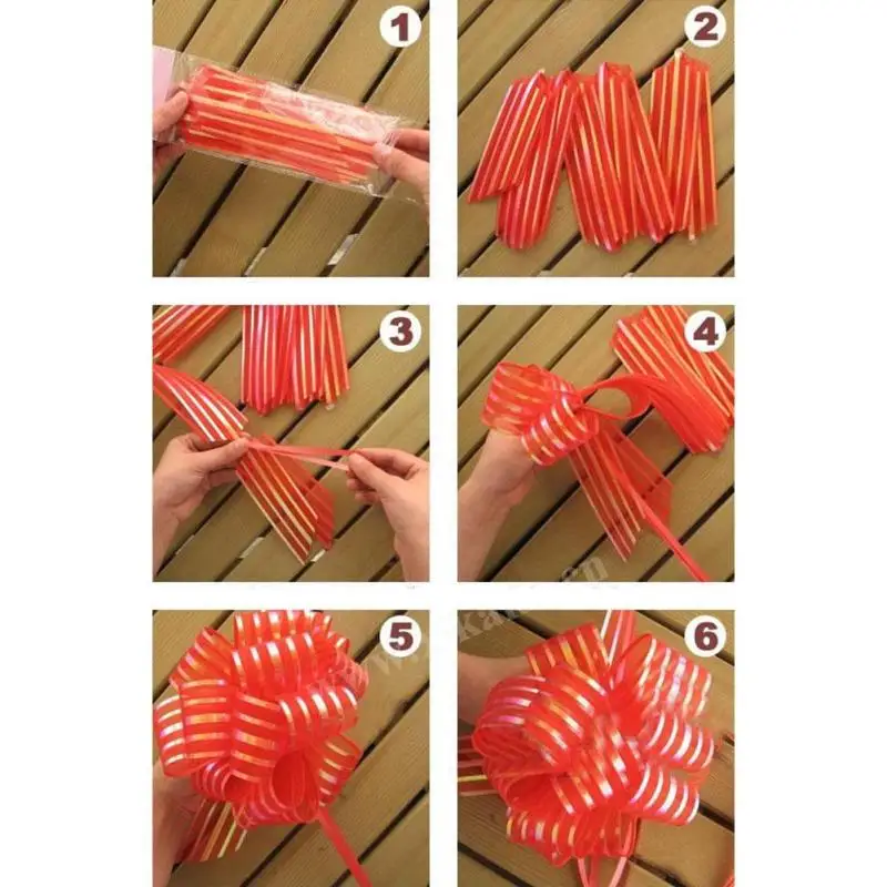 Лента цветок лук подарок Обёрточная бумага коробка конфет аксессуары DIY