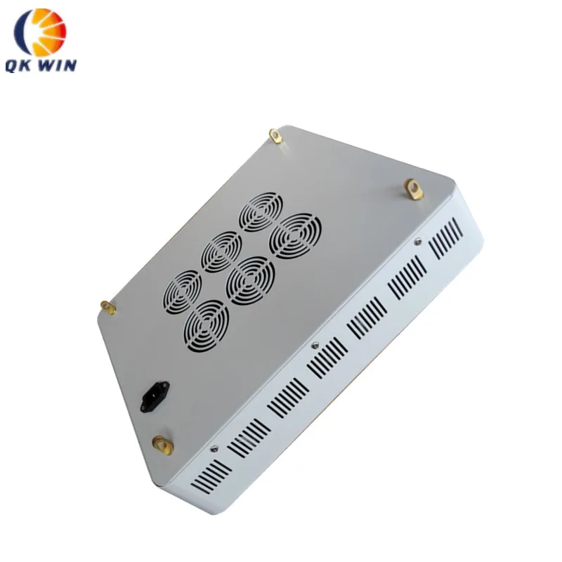Qkwin Высокая Мощность 1600 Вт LED Grow Light 160x10 двойной чип 370 истинная мощность полный