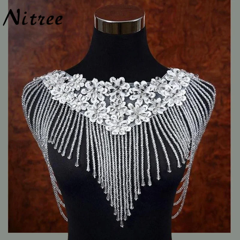 Шикарное белое свадебное болеро из бисера роскошные кристаллы свадебная накидка свадебные аксессуары