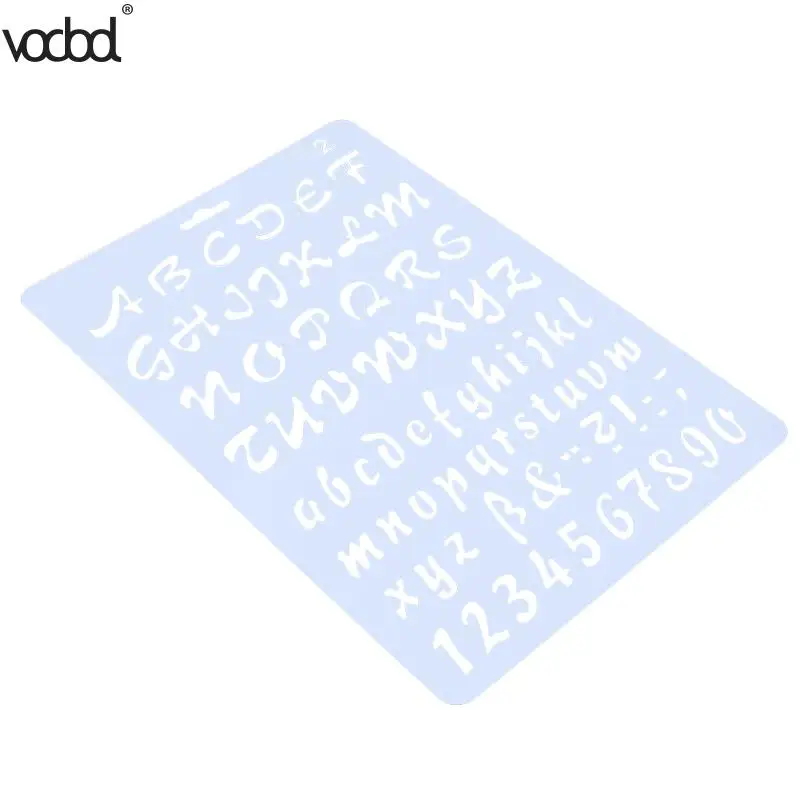 Трафарет Layering буквенные цифры алфавитные трафареты пластиковые шаблоны для