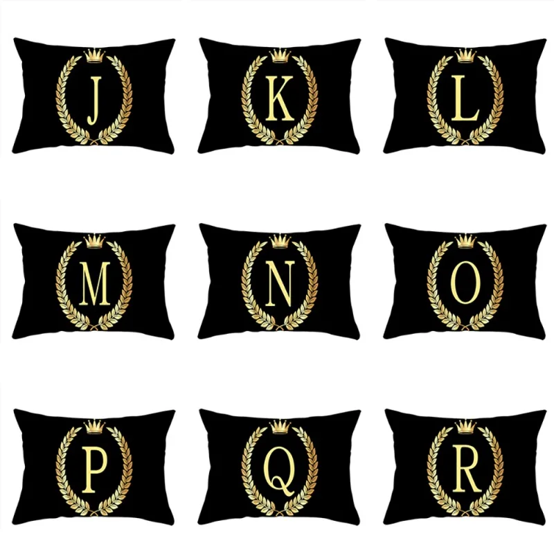 Черная прямоугольная Корона J to R буквы мягкая персиковая бархатная декоративная