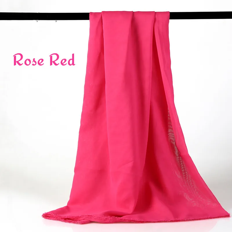 Rose Red 1 метр, 12 цветов, летняя одежда для снега, ткань, драп, саронг, материал одежды, подкладка, черная, белая, газовая юбка, подкладка, ткань - Цвет: Rose Red