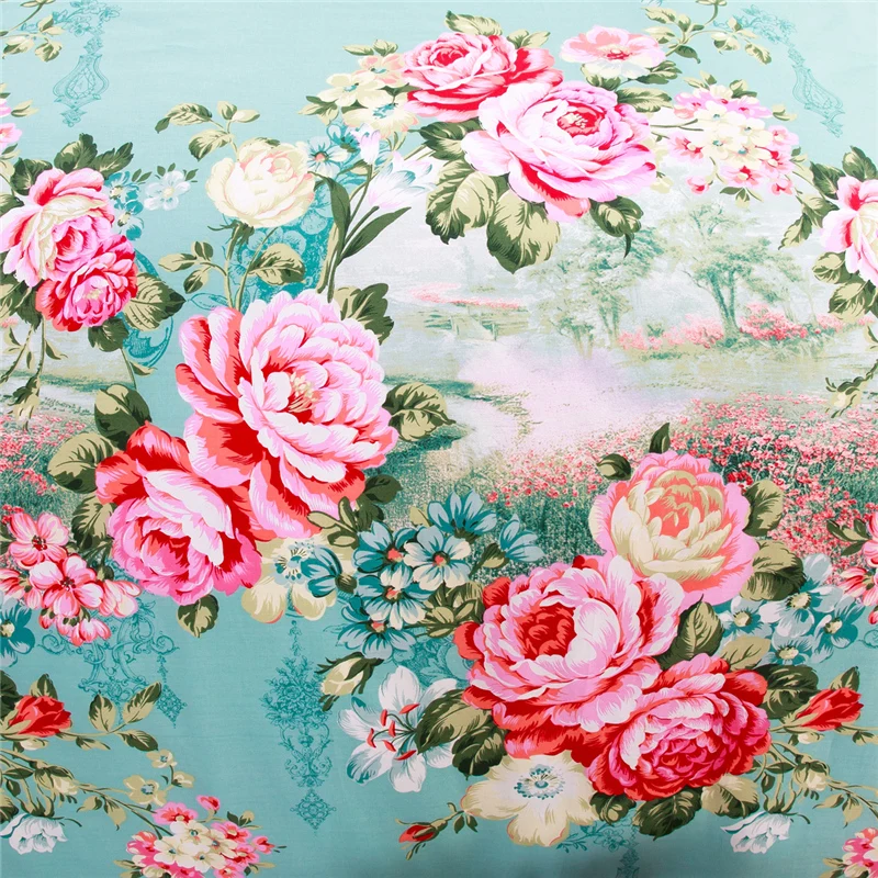 Летний стиль 100% хлопок супер мягкий двойной полный Королевский размер