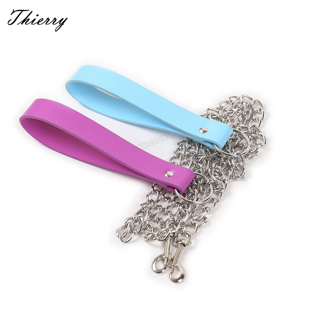 Тьерри высокого качества из искусственного материала (PU Сталь цепочкой секс