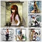 Аниме Манга настенный плакат свиток Steins Gate Makise Kurisu Christina