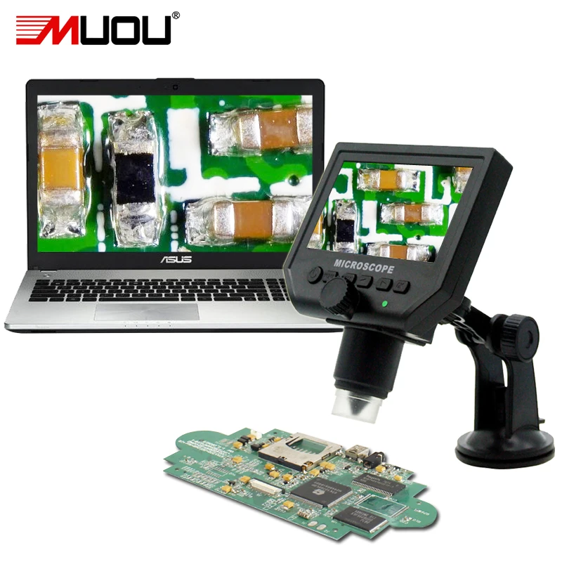 Цифровой мини микроскоп с ЖК экраном|soldering microscope|microscope solderingusb digital microscope |