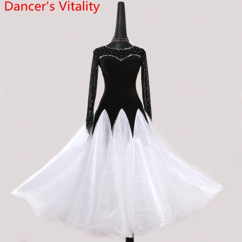 Новинка 2018 женское танцевальное платье для бальных танцев вальса|ballroom dresses