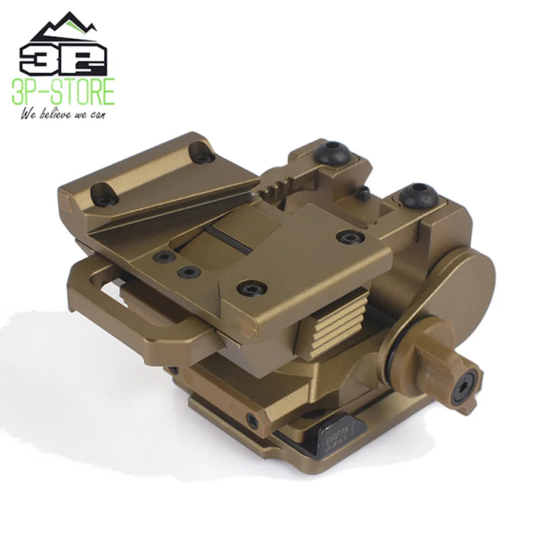 L4 G24 Airsoft Helmet Mount Night Vision Fast OPS Parts NVG Mounting Breakaway Base Adapters Softair WM001-LO | Спорт и развлечения