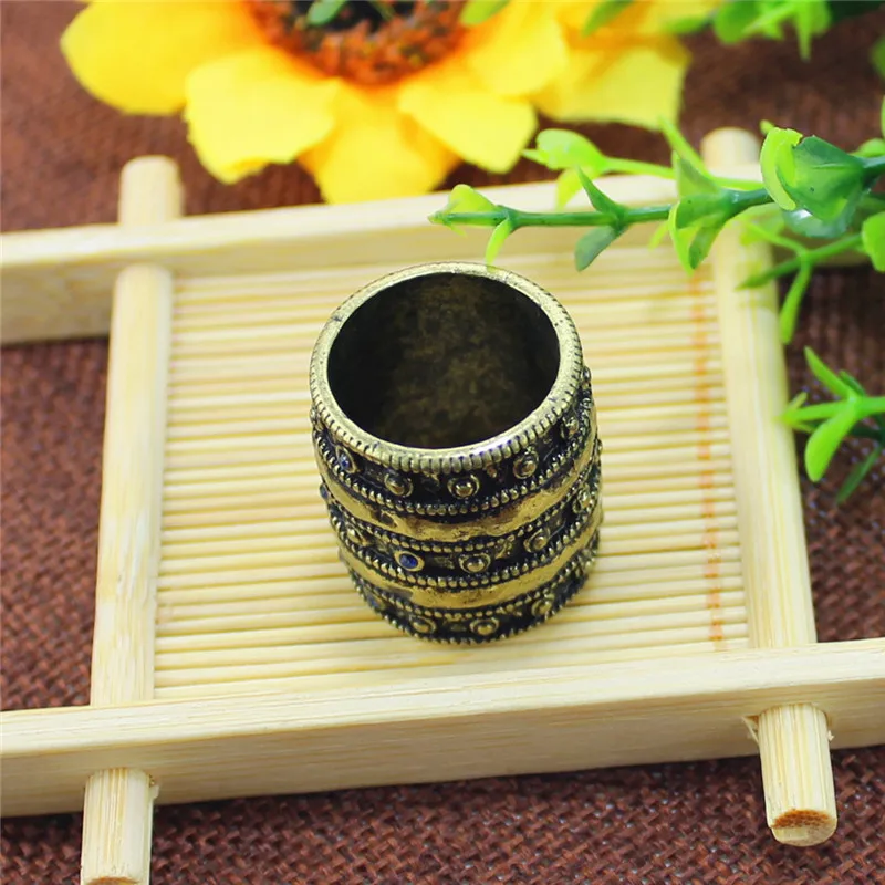 Женское кольцо на указательный палец с бронзовым покрытием | Украшения и