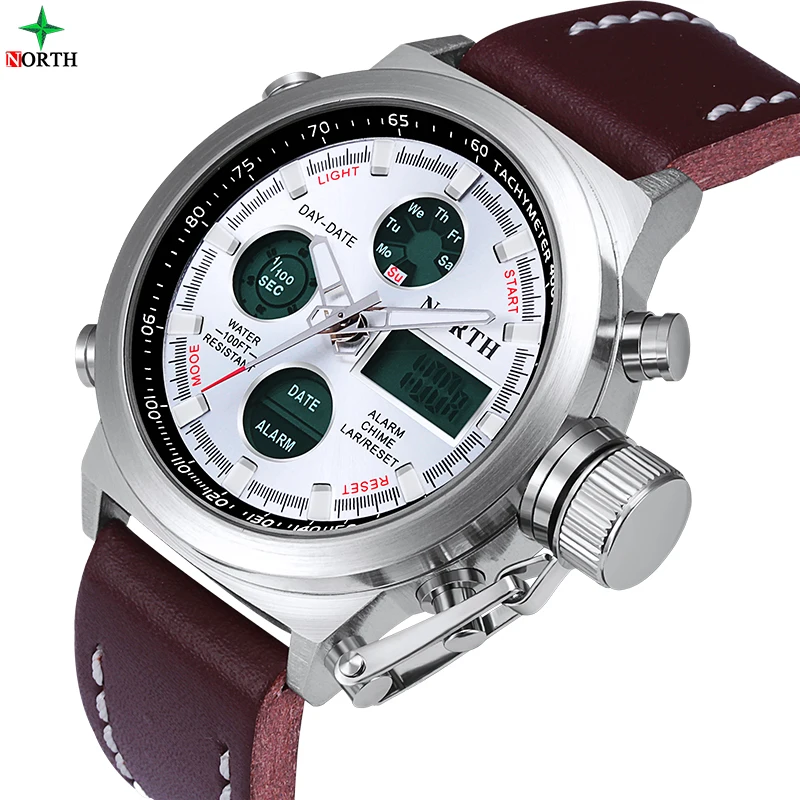 Спортивные для мужчин s часы лучший бренд класса люкс армия аналоговые цифровые