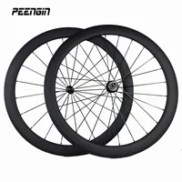 Complete Carbon Bike Road Fiber Bicycle Wheelsets 50mm Clincher Wheel Roda Carbono Components Online Hot Selling Xiamen Supplier