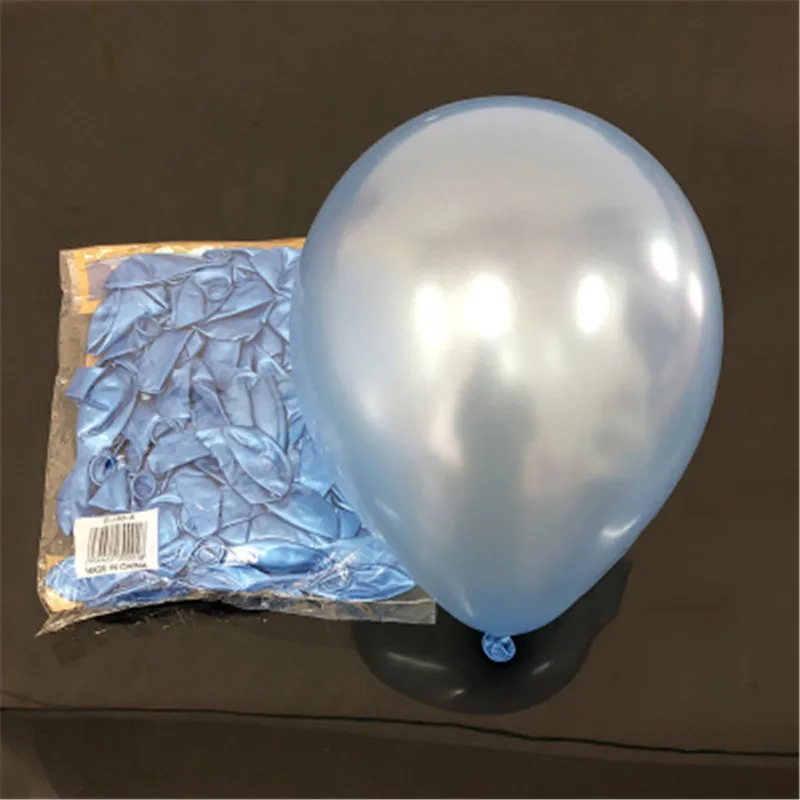 10Pcs Light Blue 10 шт./лот 10 дюймов 1,5 г вечерние шары латексные шары для дня рождения, украшения для свадебной вечеринки - Цвет: 10Pcs Light Blue