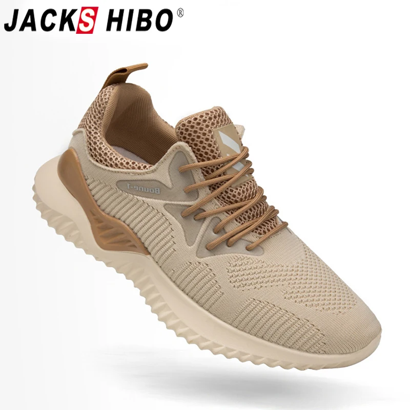 JACKSHIBO/мужские кроссовки; дышащая мужская обувь для бега; Уличная обувь; спортивная обувь; мужские Прогулочные кроссовки; zapatillas deportiva