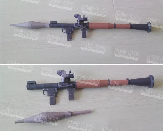 1:1 PRG-7 Базука Косплей оружие Бумажная модель RPG DIY ручной работы 3D бумажный пистолет игрушка