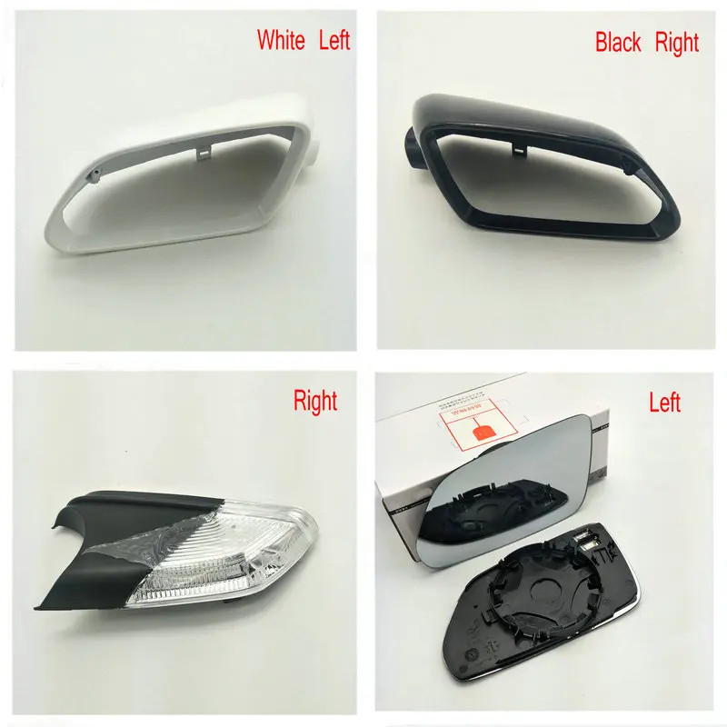 

Applicable to Public Polo 2006-2010 Outside Reversing Mirror Shell Lens glass Rearview mirror steering light