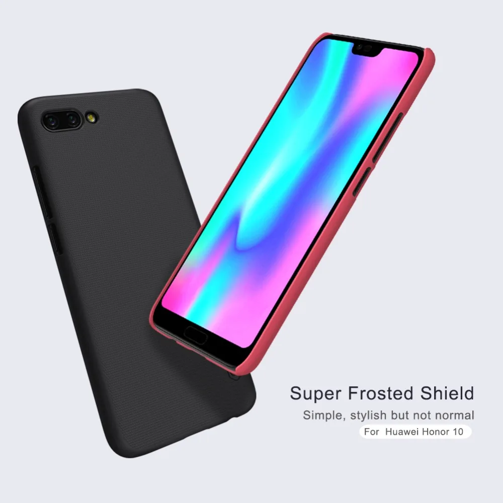 Чехол Nillkin для Huawei Honor 10 жесткий пластиковый матовый чехол телефона роскошный