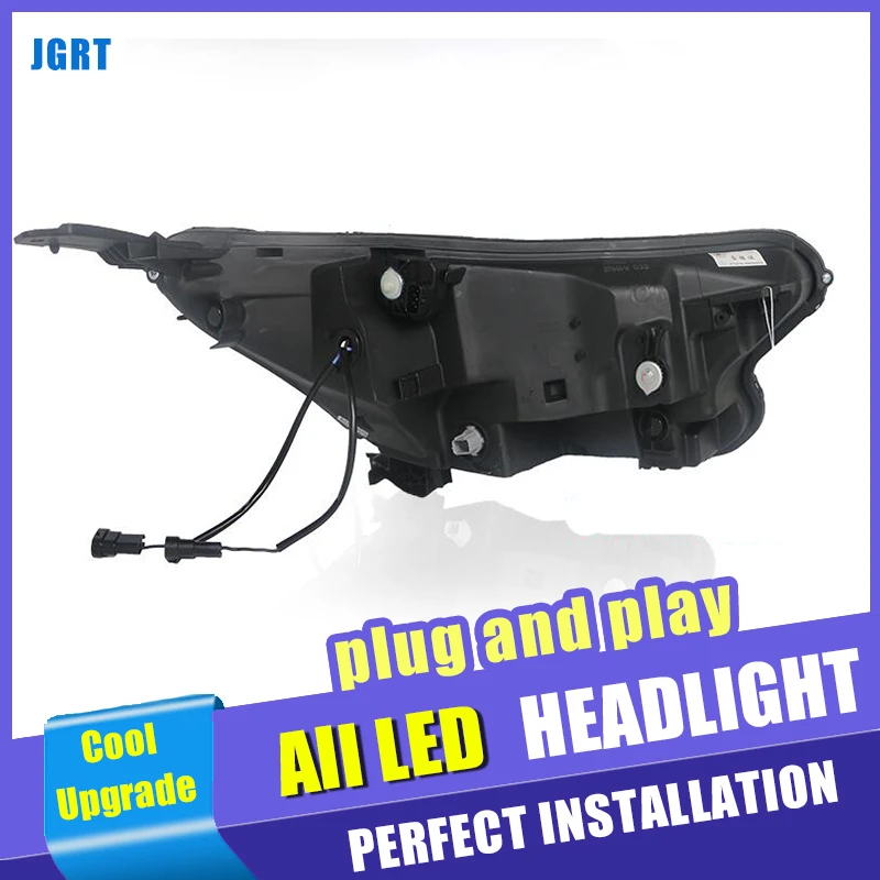 

Car Styling for Honda CR-V ALL LED Headlight For CRV 2017-2019 Halogen headlamp upgrade all led head light led low beam led DRL