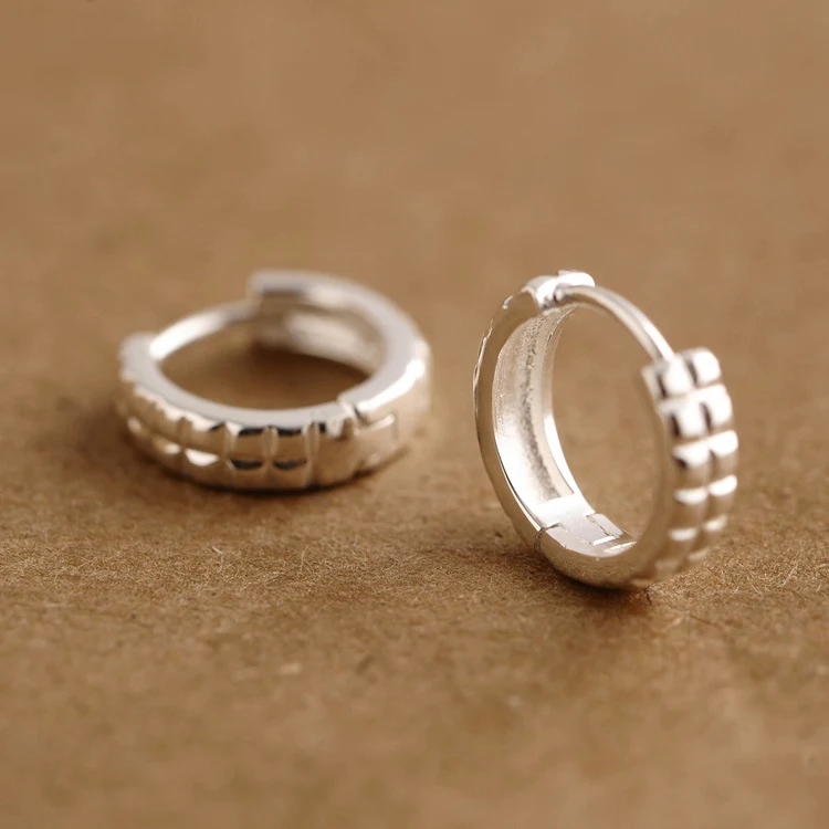 Женские простые серьги svjewelry из стерлингового серебра 925 пробы в Корейском стиле |