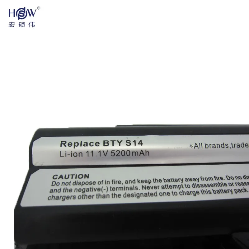 HSW Аккумулятор для ноутбука MSI CR650 CX650 FR400 FX400 FX420 FR600 FX600 FX600MX FX603 FX610 FR620 FX620 FX620DX Аккумулятор akku