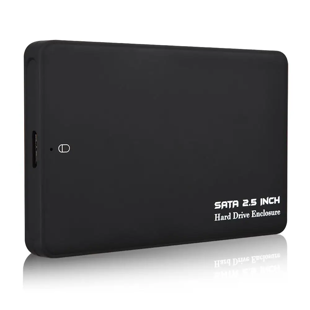 Yvonne HDD корпус 2,5 SATA для USB 3,0 адаптер Портативный Футляр для внешнего жесткого диска для SSD диск коробка-чехол на HDD с USB кабелем