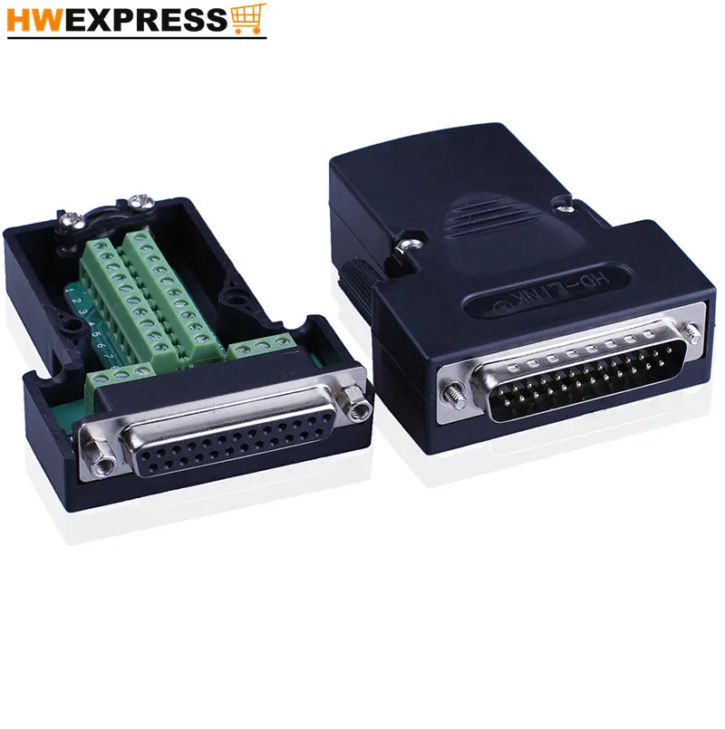 Чистая Медь позолоченная дБ 25 общая головка мама Избегайте сварки Разъем иглы